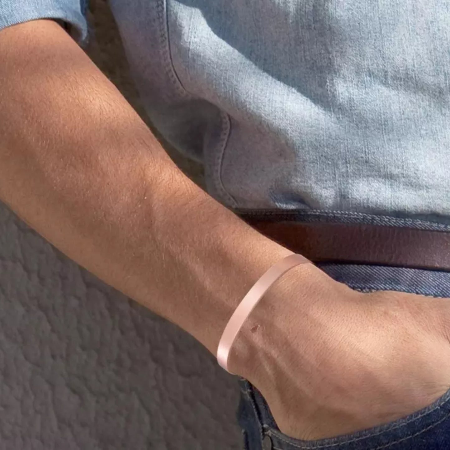 Adjustable Copper Magnetic Therapy Bracelet