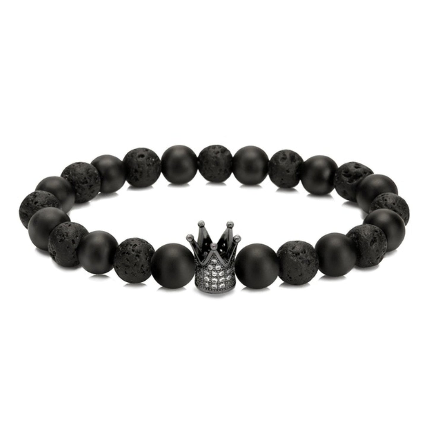 Throne & Crown Bracelet with Optional Essential Oils