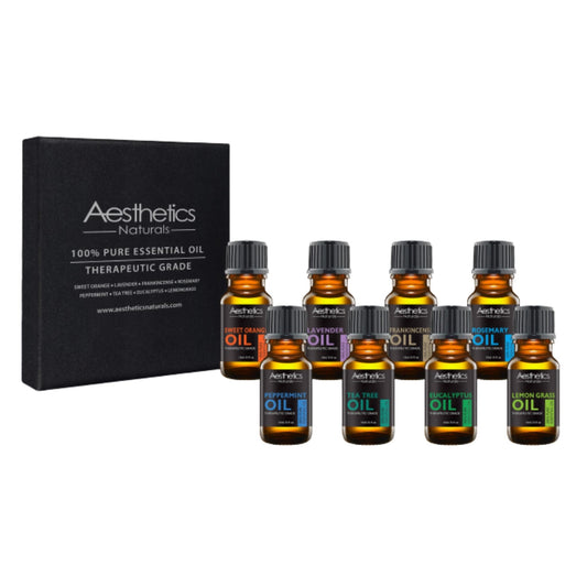 Aesthetics Naturals 8-Pack Essential Oils