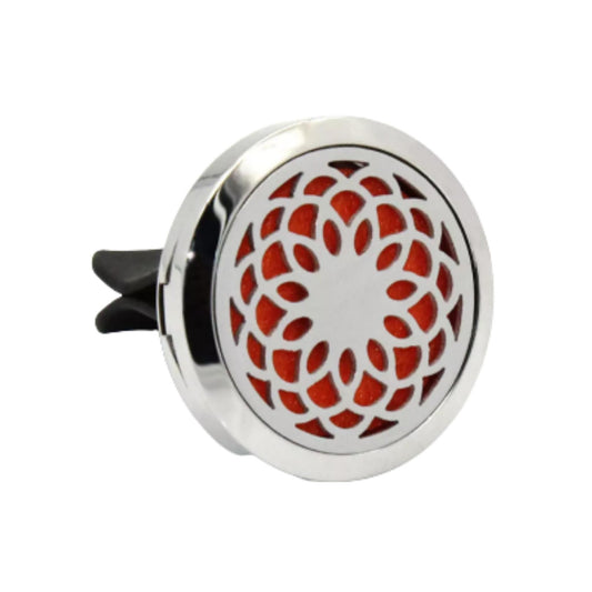 Aromatherapy Essential Oil Car Vent Stainless Diffuser with 2 Optional Oils