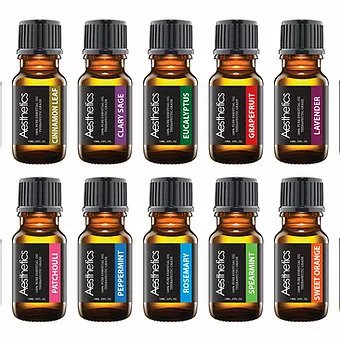 100% Pure Therapeutic-Grade Essential Oils (14-Pack)