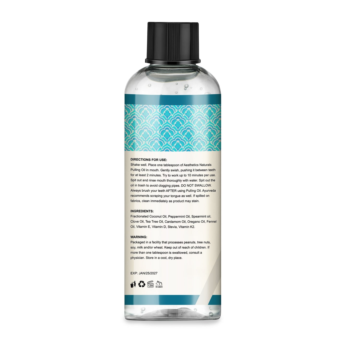 Aesthetics Naturals Oral Rinse Pulling Oil