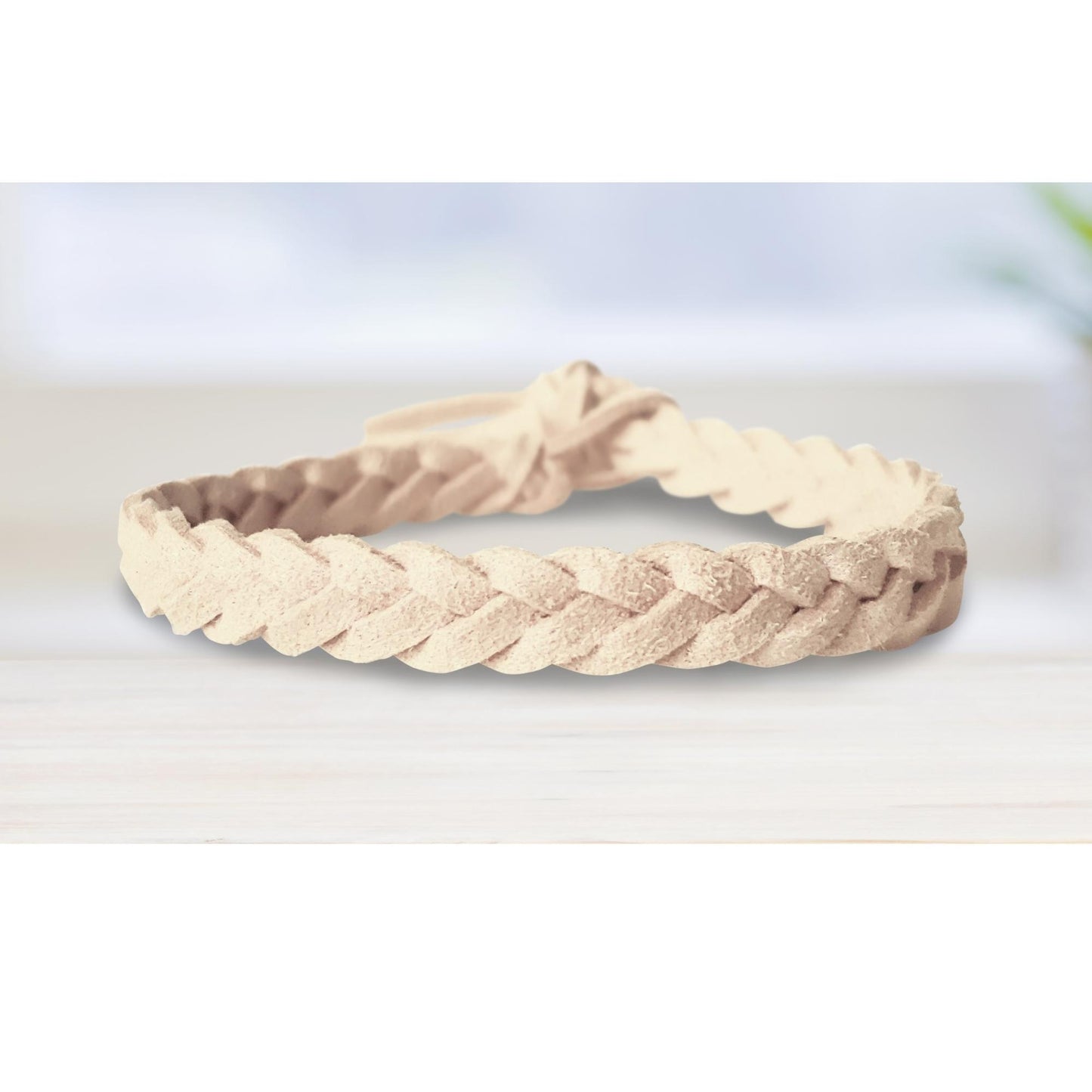 Super-Soft Braided Essential Oil Diffuser Bracelet Faux Suede