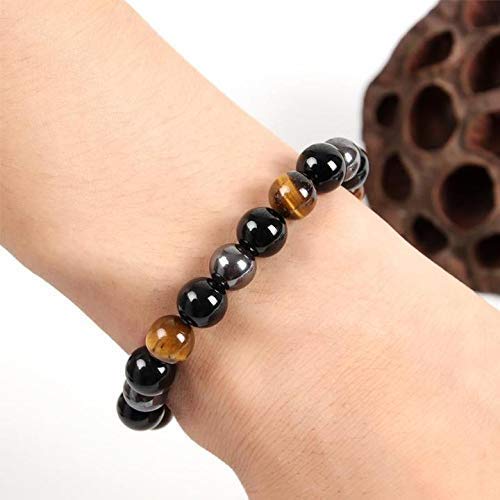 Tiger Eye Hematite Bracelet for Men and Women