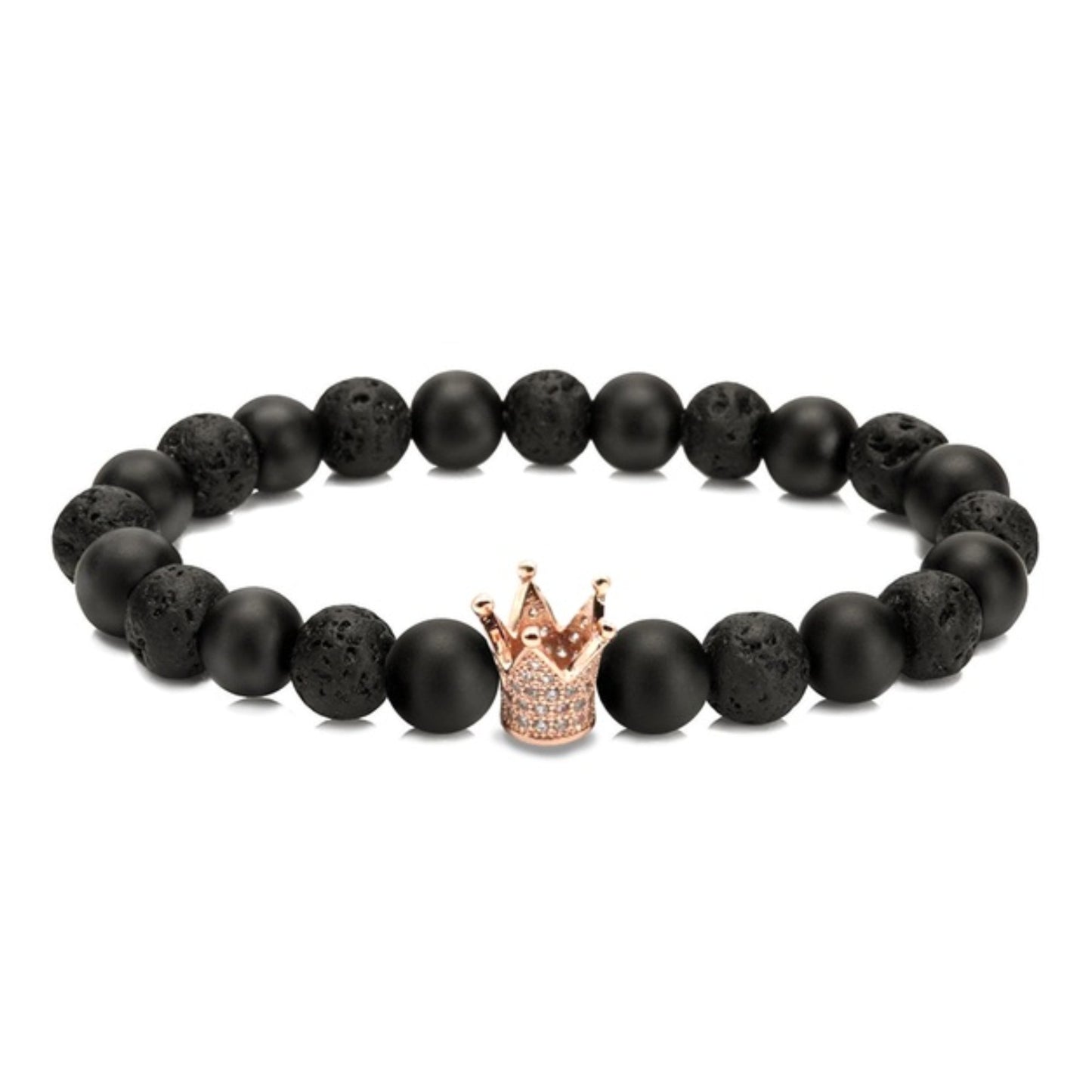 Throne & Crown Bracelet with Optional Essential Oils