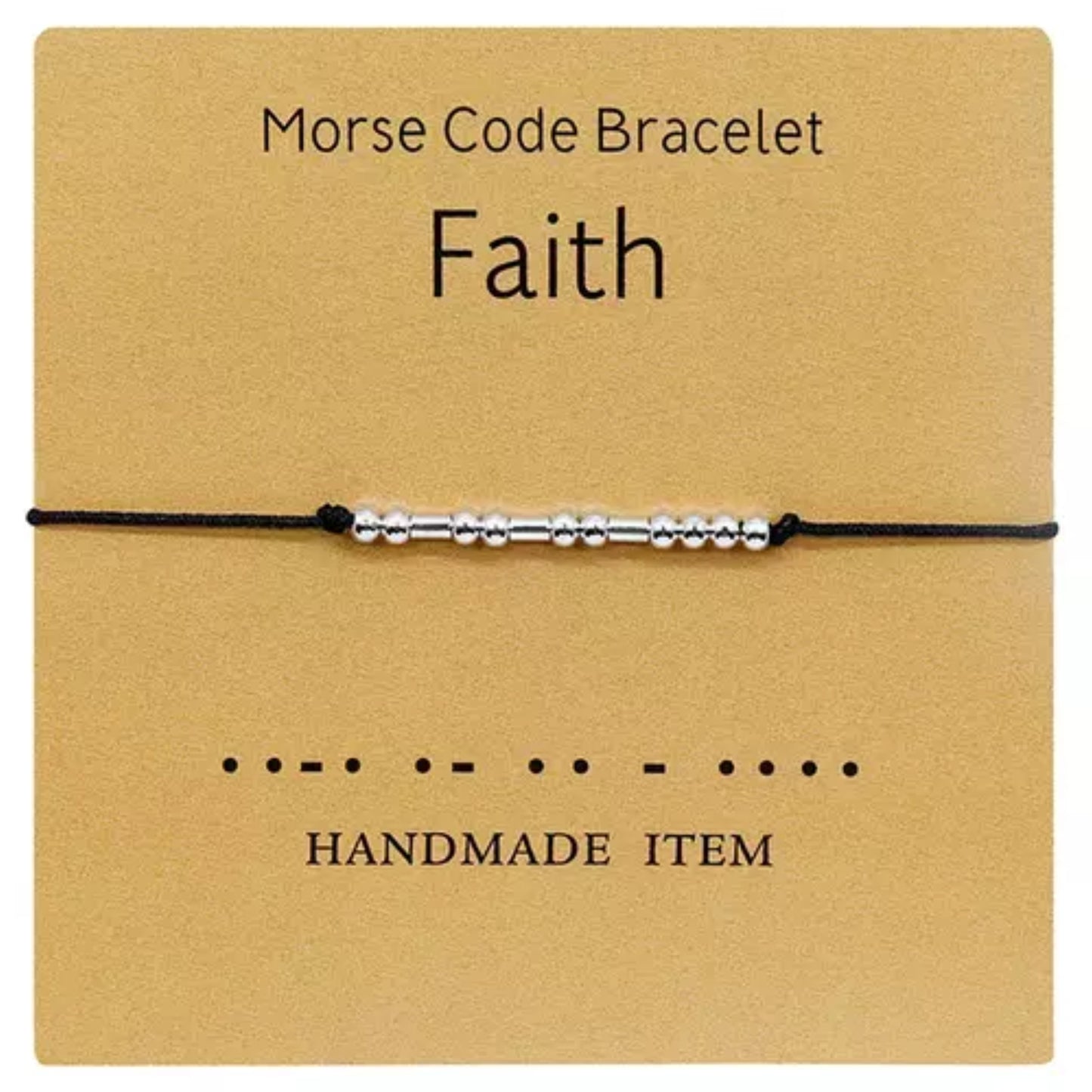 Hand-Made Morse Code Bracelet