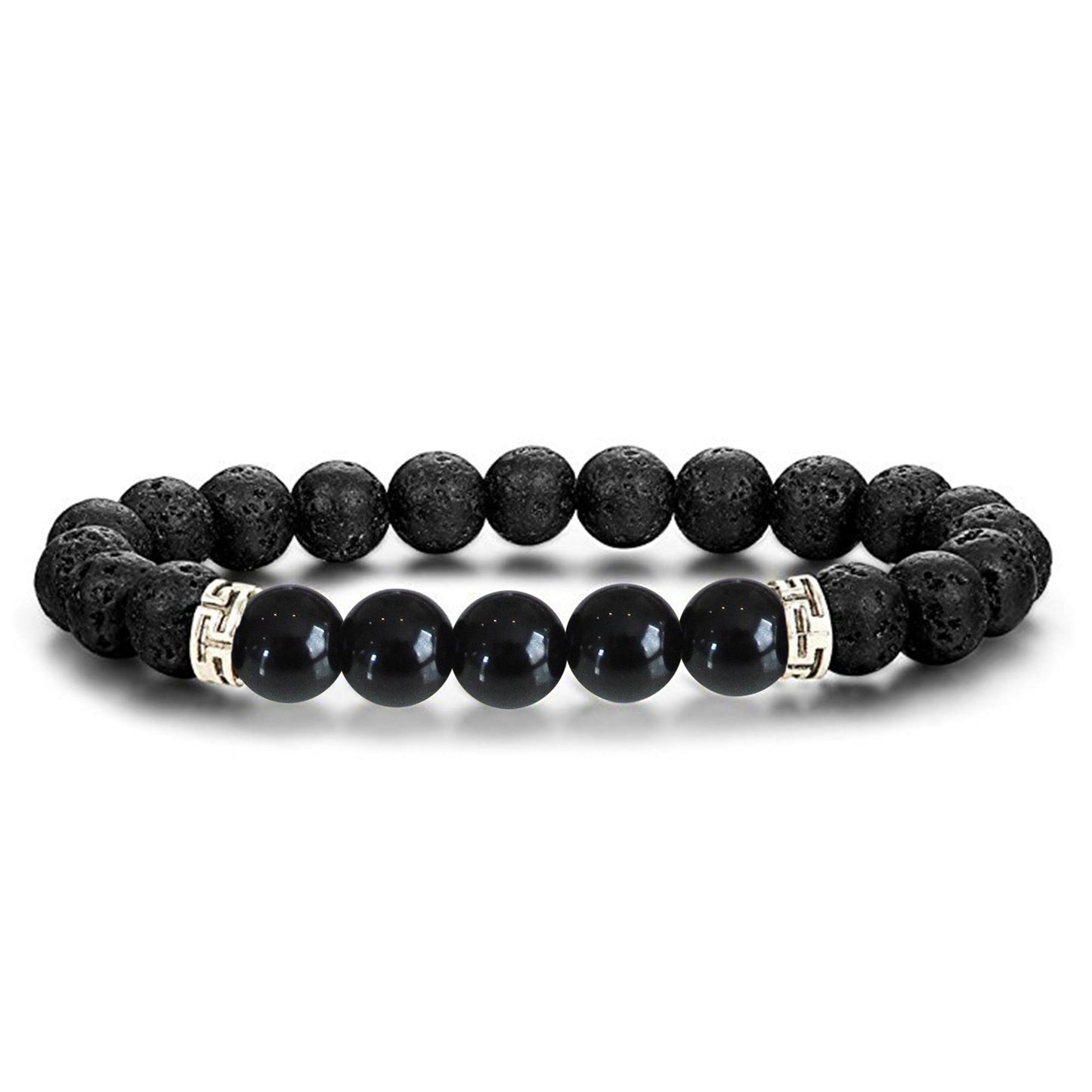 Lava Stone Chakra Diffuser Bracelet with Optional Essential Oils