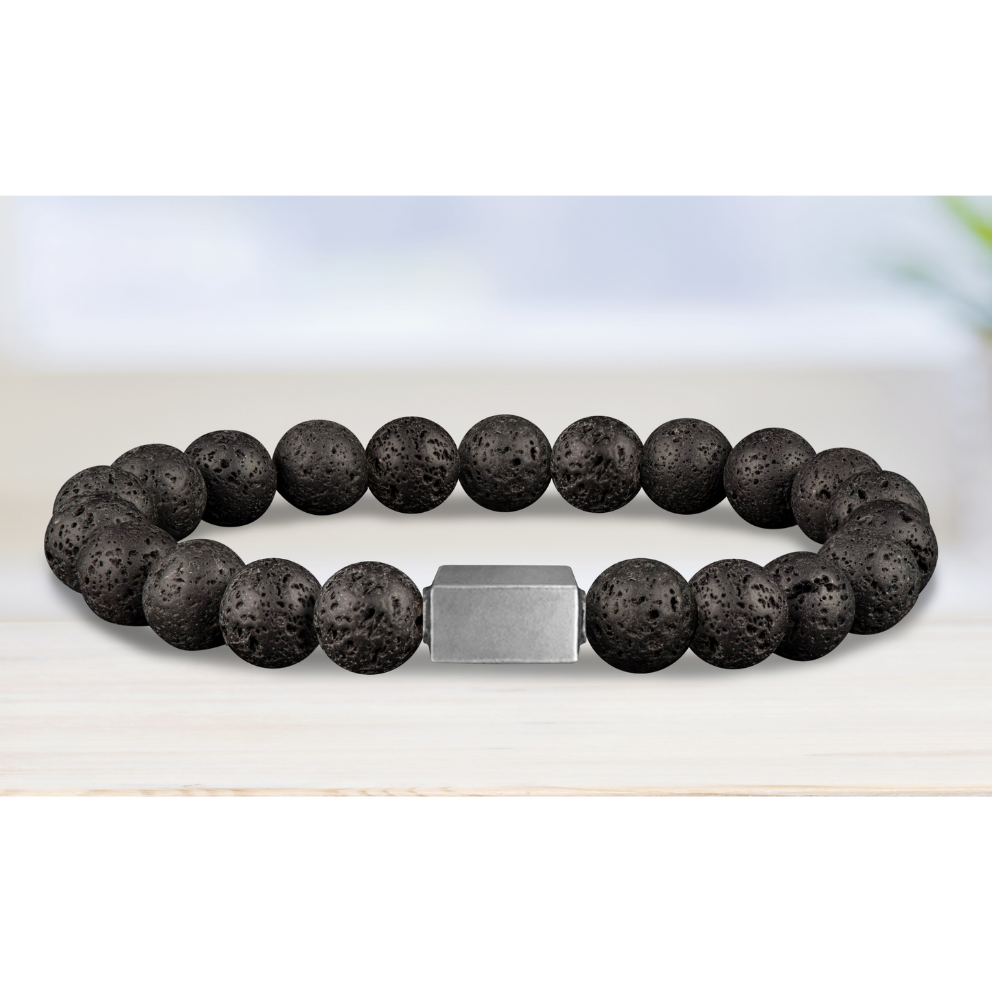 Men's High-Energy Essential Oil Aroma Diffuser Bracelet with Optional Oils