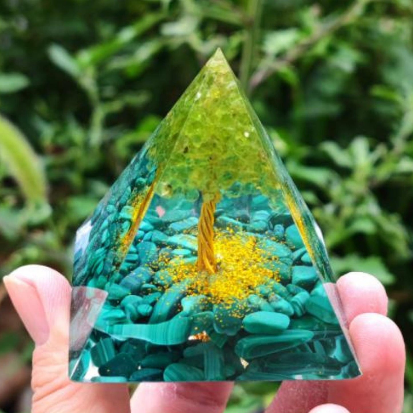 Orgone Pyramid For E-Energy Protection & Healing