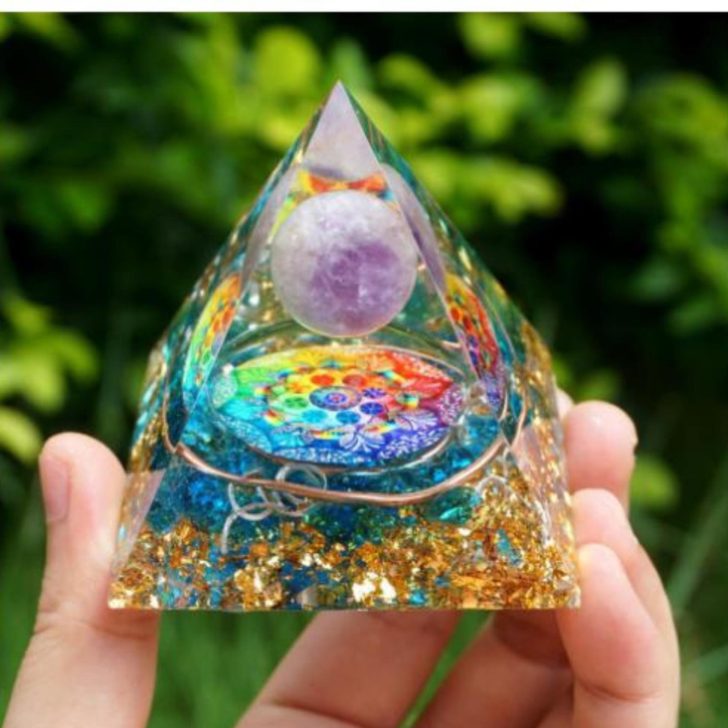 Orgone Pyramid For E-Energy Protection & Healing