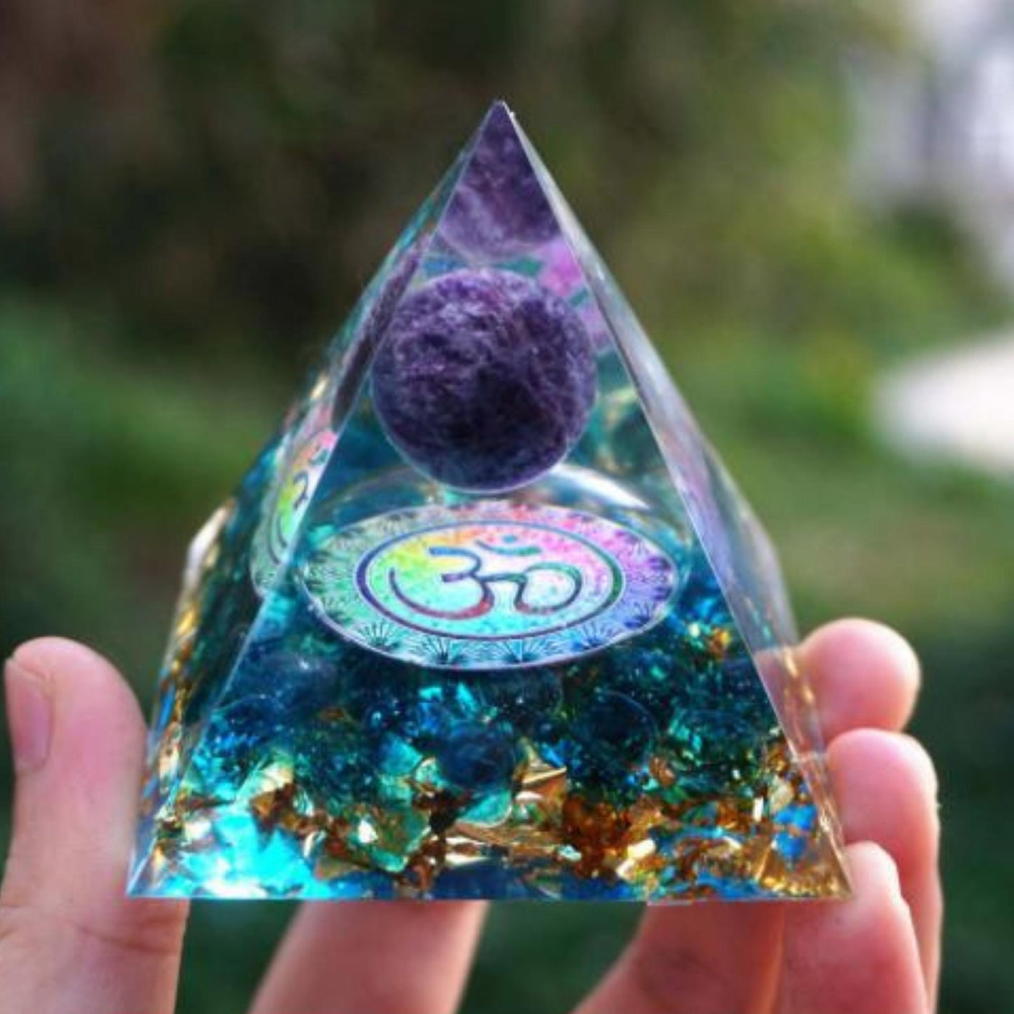 Orgone Pyramid For E-Energy Protection & Healing