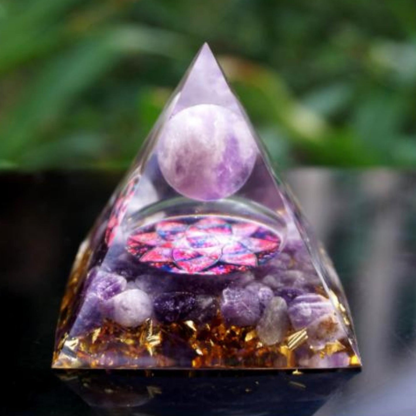 Orgone Pyramid For E-Energy Protection & Healing
